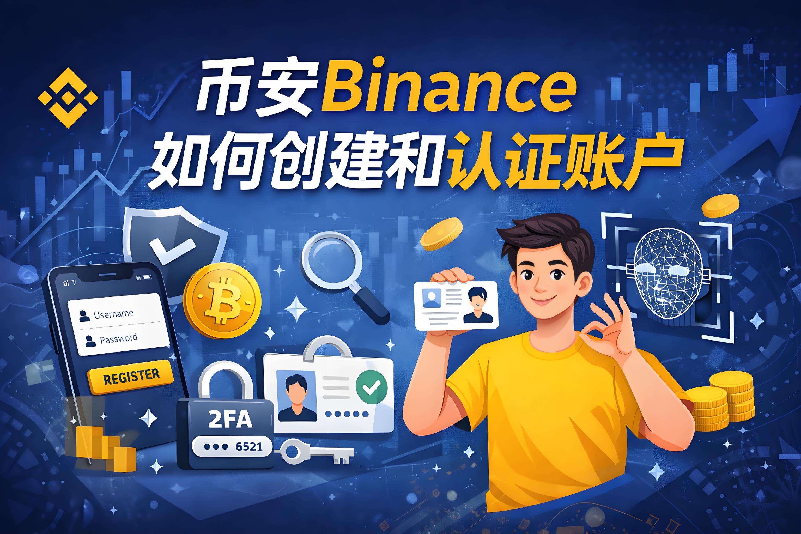 怎样创建和认证币安Binance账户？